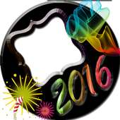 Color NewYear 2016 Photo Frame on 9Apps