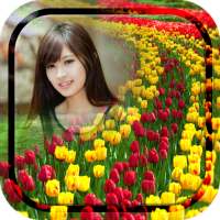 Sea Flowers Photo Frame on 9Apps