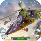 Air Thunder Gunship War Sim 3D icon
