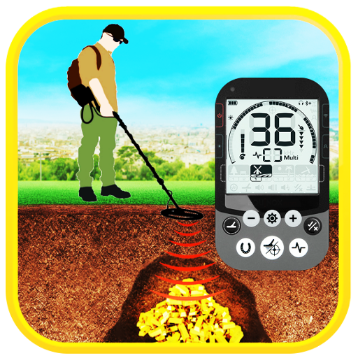 Gold Detector:All Metal Finder أيقونة