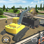 Heavy Excavator Driver 3D - excavator digging game icon