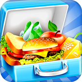 Lunch Food maker Sandwich Cooking games icon