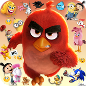 Emoji Angry HD Talking Stickers for Messengers icon