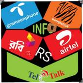 সকল সিমের কোড