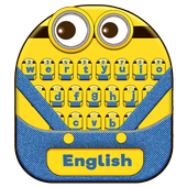 Yellow Cartoon Keyboard Theme (FREE) icon