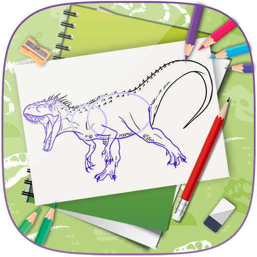 Learn How to Draw Dinosaurs icon