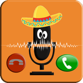 funny voice on call icon