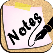 Text notes - color note icon