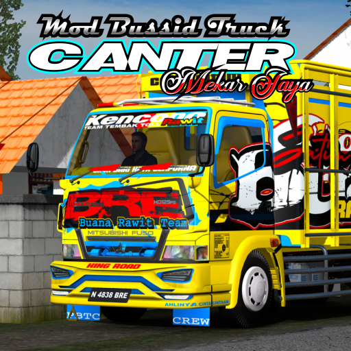 Mod Bussid Truck Canter Mekar Jaya icon