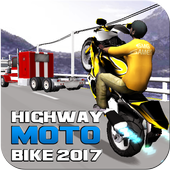 Highway Moto Rush 2017 icon
