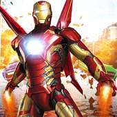 Iron Robot Superheroes Fighting Games World Empire