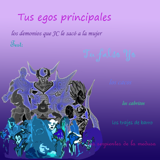 Tu falso yo tus egos capitales icon