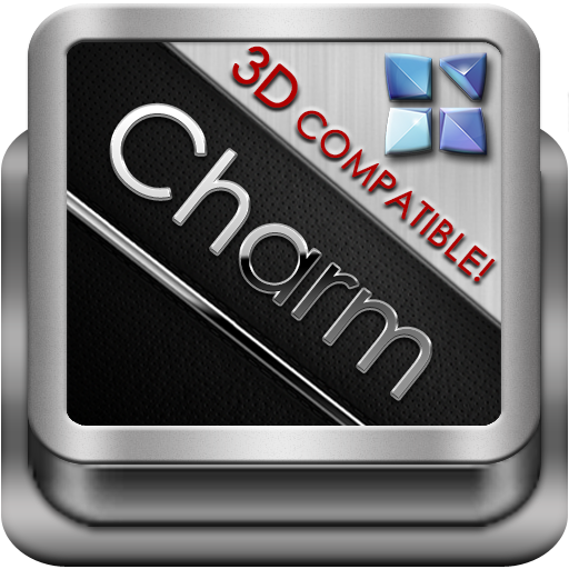 Next Launcher Theme Charm 3D icon