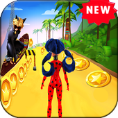 Miraculous adventure LADYBUG run icon