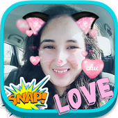 Cat Face Photo App icon