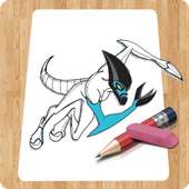 Learn To Draw :Ben 10 on 9Apps