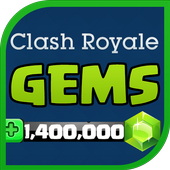 Gems for Clash Royale 💎 Prank icon