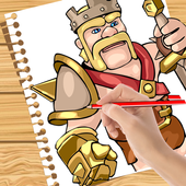 How to Draw: Clash of Clans أيقونة