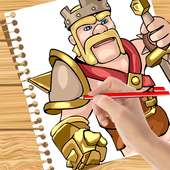 How to Draw: Clash of Clans