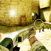 The gun strike war icon