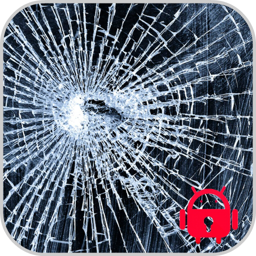Broken screen LCD Wallpaper icon