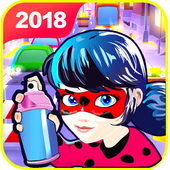 Subway miraclous Adventures Ladybug Run Surfer icon