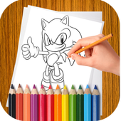 How to draw sonic icon