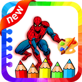 The Amazing Spider-Man Coloring Game 2018 icon