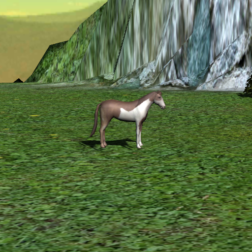 Free horse run for kids icon