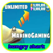 hack  skins hungry shark icon