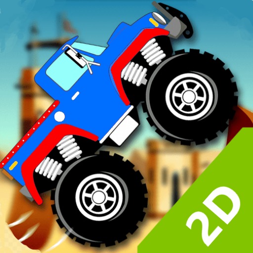 Racing Extreme 2D - Monster Truck &amp; Off-road Stunt icon
