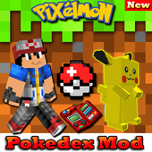 Pixelmon with Pokeball and Pokedex Mod for MCPE icon