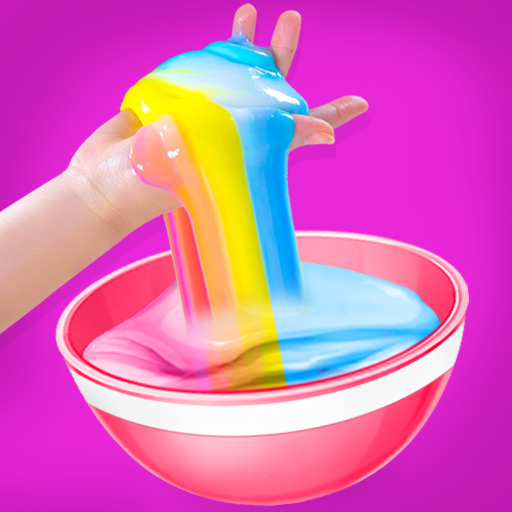 Diy Slime Maker Makeup Fluffy Slime Simulator Game icon
