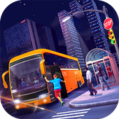 Highway Coach Bus Driving icon