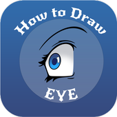 How to Draw Eye أيقونة