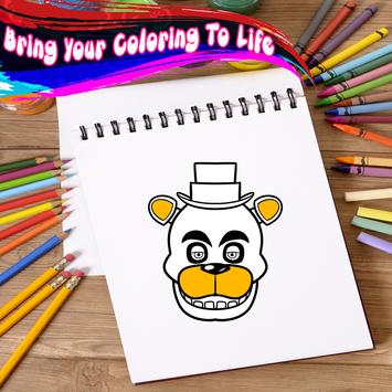 How to color Five Nights at Freddys fans screenshot 3