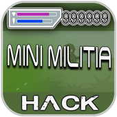 Hack For Mini Militia Joke New Prank! icon