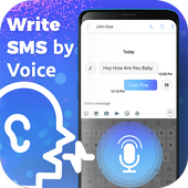 Write SMS by Voice - Text Message by Voice 2019 أيقونة