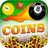 ikon 8 Ball Pool Unlimited Coins Simulated