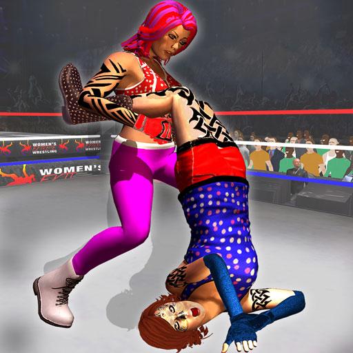Girls Wrestling Revolution Stars: Women Fighting icon