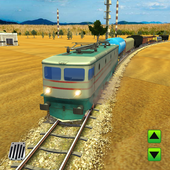 3D Triain Driving Sim - Railway Crossing Game icon