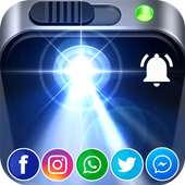 Flash Alert For Notification apps 2019 icon