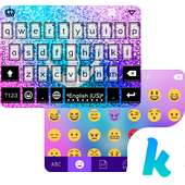 Glitter Anchor Kika Keyboard