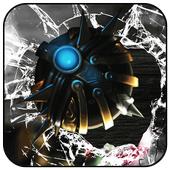 Broken Screen Prank Wallpaper icon