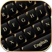 Black Gold Keyboard on 9Apps