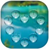 Heart Water Drop Lock Screen on 9Apps