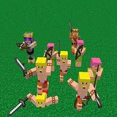 Building COC Minecraft Style icon