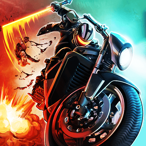 Bike Attack Race Highway Tricky Stunt Rider icon