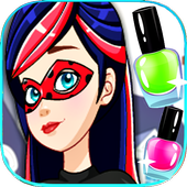 Nail Salon Ladybug Game icon