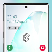 Note 10 Lock screen icon